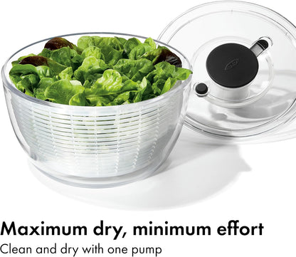 Avasoma® Large Capacity Salad Spinner & Produce Washer – Multi-Use Vegetable Cleaning Bowl with Strainer