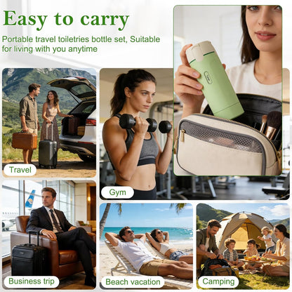 🔥 Upgrade Your Travel Gear! 4-in-1 Compact Travel Dispenser – 50% OFF Limited Deal