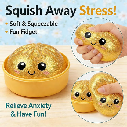 🥟  Holiday Special: Get Your Sparkly Kawaii Stress-Relief Dumpling Today! 🔥