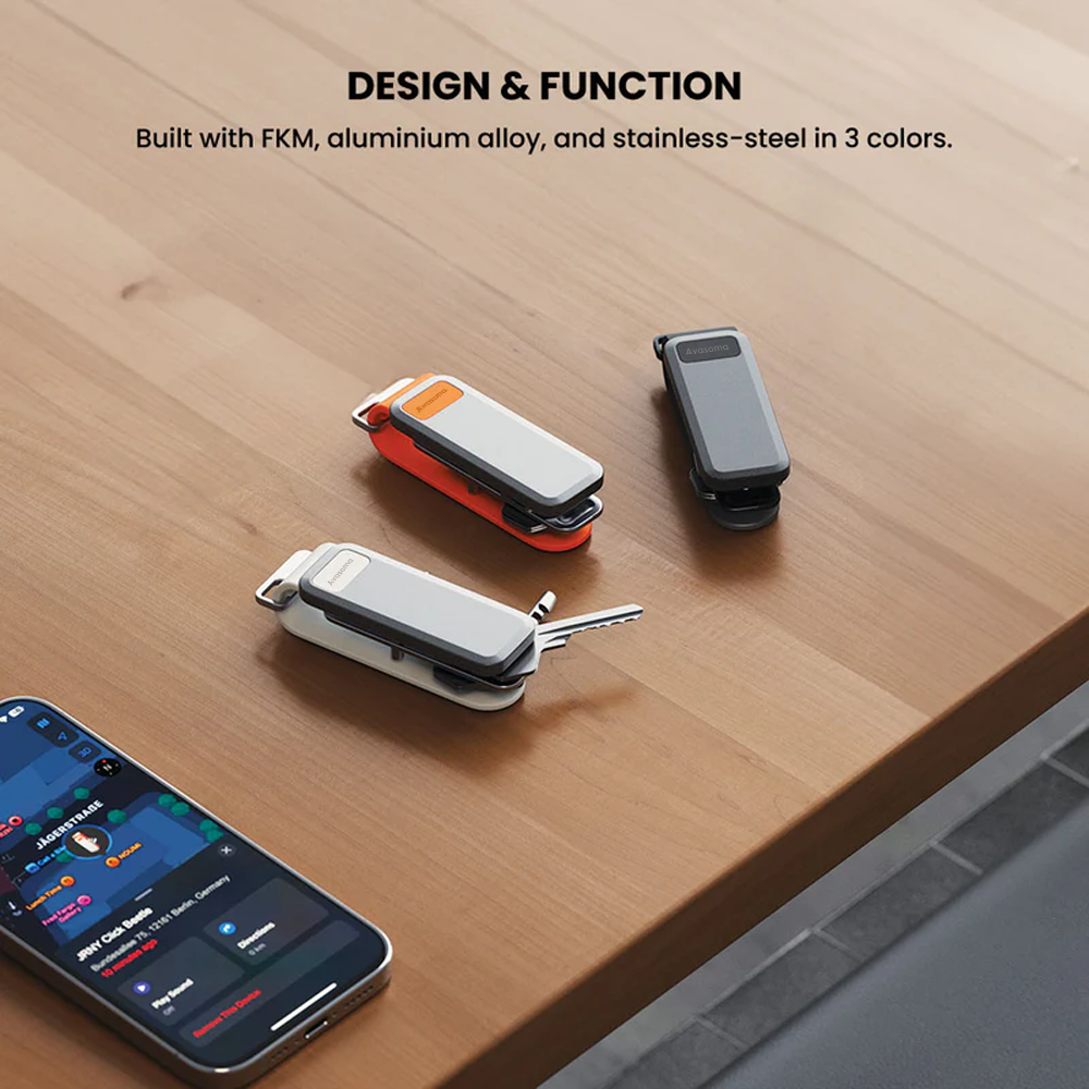 🔑Smart Key Organiser | Minimalist Anti-Lost EDC Key Case with Built-in Bottle Opener & Tool-Free Assembly