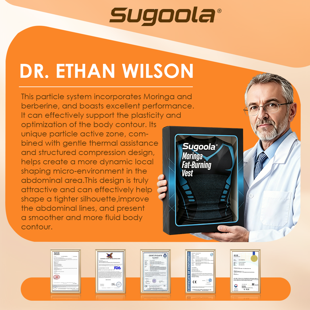 Sugoola® Moringa & Berberine 4-in-1 Microparticle Sculpting & Fat-Burning Vest