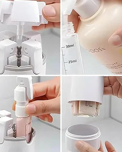 🔥 Upgrade Your Travel Gear! 4-in-1 Compact Travel Dispenser – 50% OFF Limited Deal
