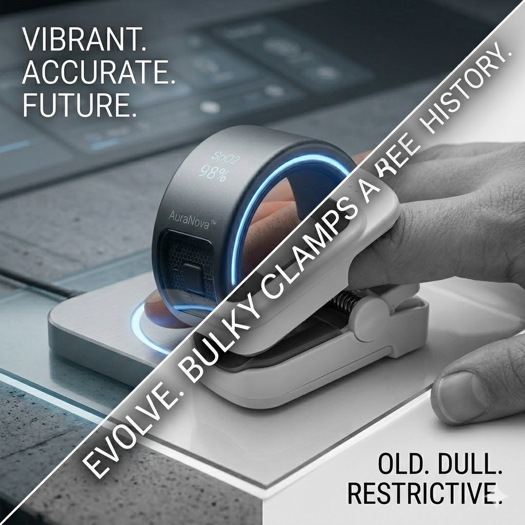 🎉70% OFF Launch Deal🔥  Non-Invasive Smart Ring