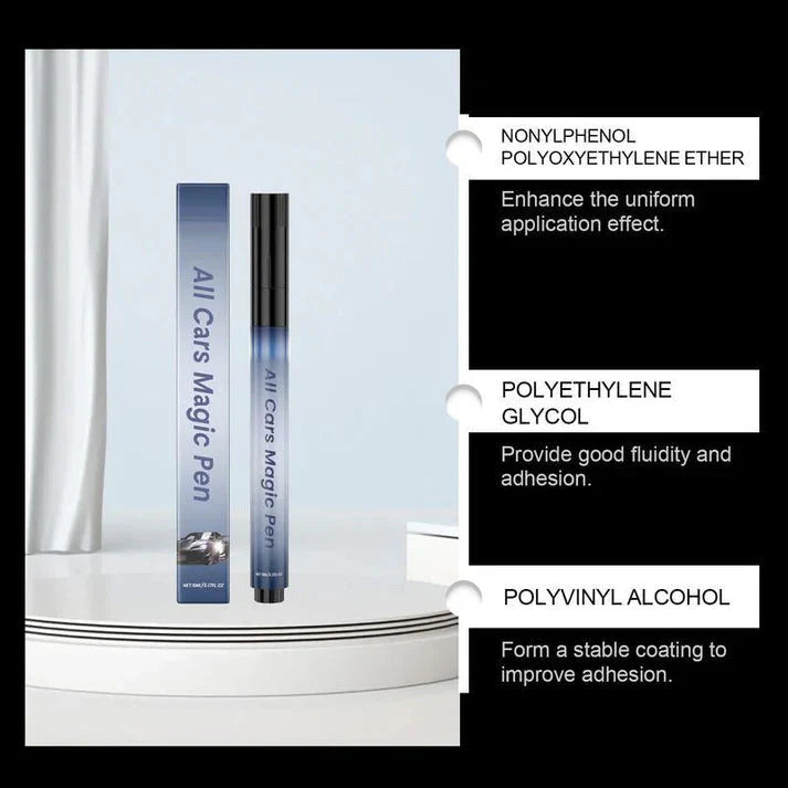 Avasoma®🔥Final 3 Day: 60%OFF🖊️Magic Car Scratch Removal Pen, Car Paint Scratches Quick Repair for All Car Colors