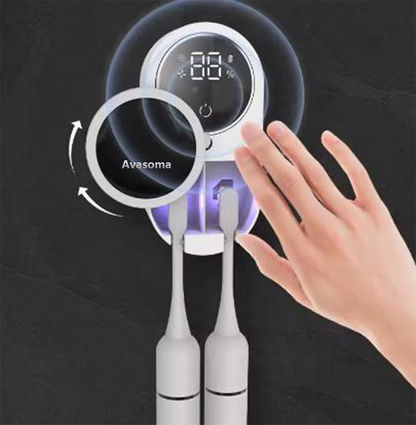 Stop Brushing with Bacteria! 🦠 Avasoma® Smart UV Sanitizer 🛡️ 99.9% Clean