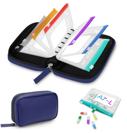 Avasoma® 🏆Flash Sale⚡ 50K+ SOLD! Waterproof Pill Pouch Set-14Pcs Bags Inside