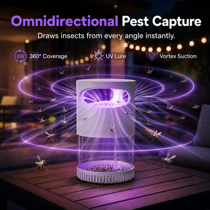 🌙SAVE 50% NOW🔥Avasoma® Quiet UV Mosquito Trap – Chemical-Free & Safe for Kids & Pets🦟
