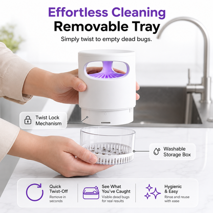 🌙SAVE 50% NOW🔥Avasoma® Quiet UV Mosquito Trap – Chemical-Free & Safe for Kids & Pets🦟