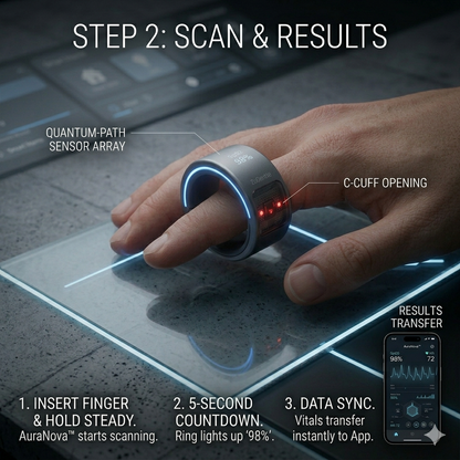 🎉70% OFF Launch Deal🔥  Non-Invasive Smart Ring