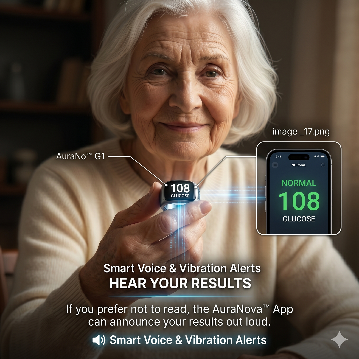 🎉70% OFF Launch Deal🔥  Non-Invasive Smart Ring