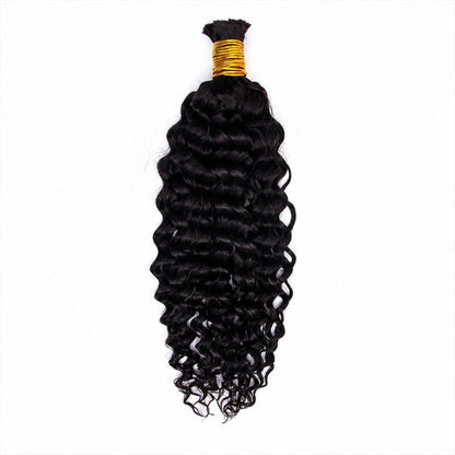 KRN Deep Wave Bulk Human Hair For Braiding