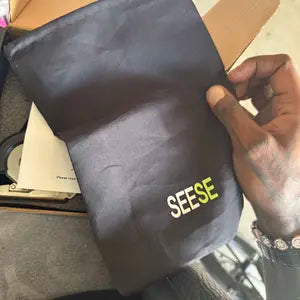 Buyer photo showing the storage bag