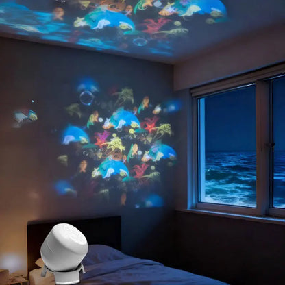 Avasoma® Rotating LED Pattern Projection Desk Lamp