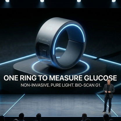 🎉70% OFF Launch Deal🔥  Non-Invasive Smart Ring
