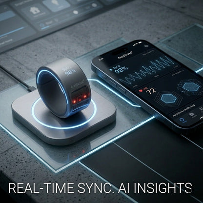 🎉70% OFF Launch Deal🔥  Non-Invasive Smart Ring