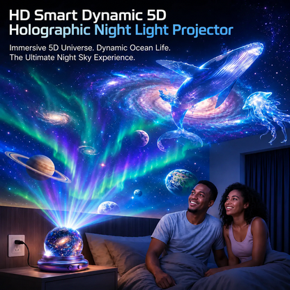 🔮Night Light Projector - Smart Holographic Star Projector🗽❤️❤️❤️