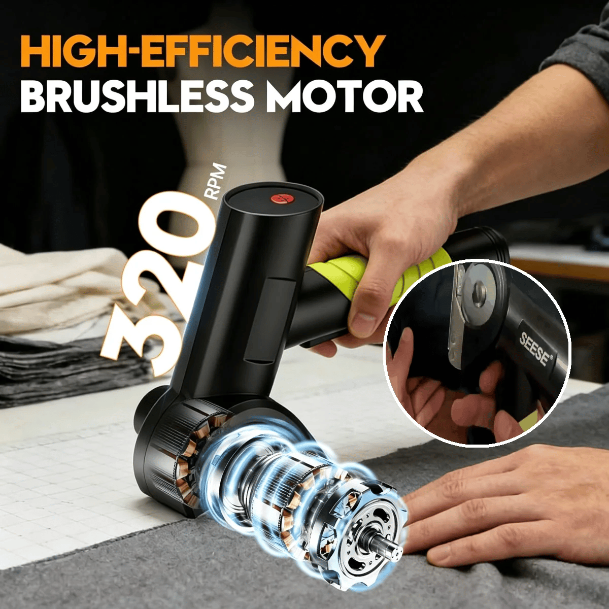 Break Down Boxes Faster 320 RPM cordless cutting power for cardboard, packaging and everyday projects.