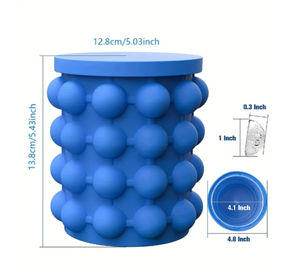 Avasoma®| Portable Rapid-Freeze Silicone Ice Bucket: The Ultimate Party Essential for Chilled Drinks Anytime, Anywhere 🌊