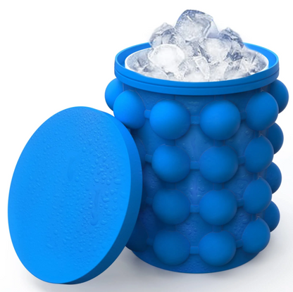 Avasoma®| Portable Rapid-Freeze Silicone Ice Bucket: The Ultimate Party Essential for Chilled Drinks Anytime, Anywhere 🌊