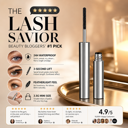 🌟LAST DAY SALE!🎁✨ Waterproof Curling & Lengthening Mascara ✨