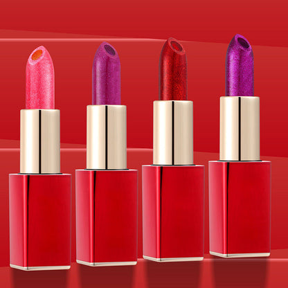 🔥Christmas Flash Sale⚡Color-Changing Moisturizing Glitter Lipstick | Buy More Save More for Holiday Gifting