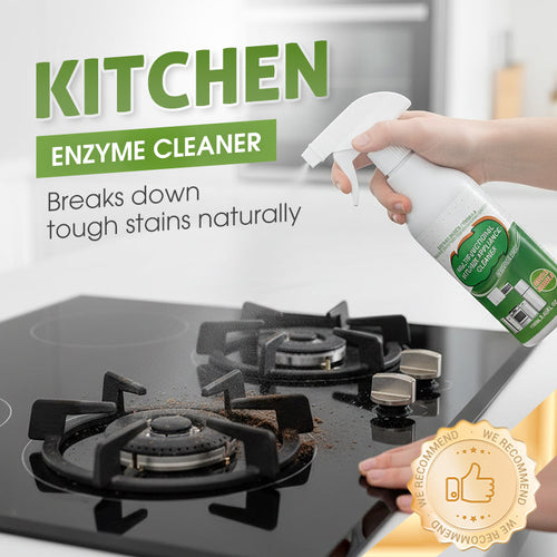 🍋 Kitchen Enzyme Cleaner – Powerful Degreasing  Long-Lasting Freshness