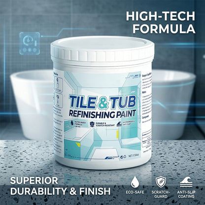 🥳2026 HOT SALE🥳💞50K+ SOLD!⚡Premium Tile & Tub Refinishing Paint Kit
