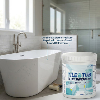 🥳2026 HOT SALE🥳💞50K+ SOLD!⚡Premium Tile & Tub Refinishing Paint Kit