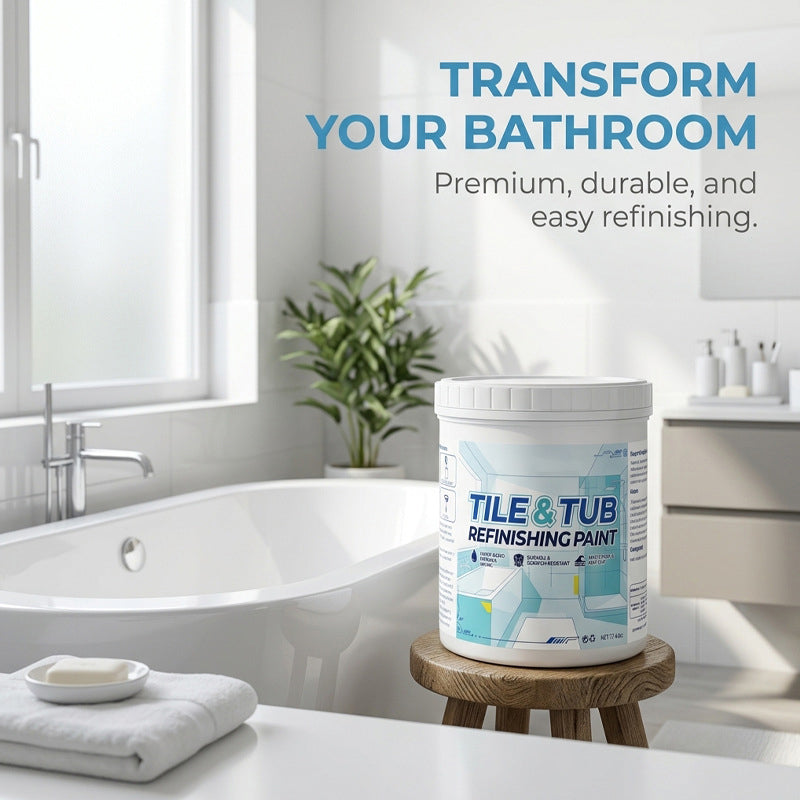 🥳2026 HOT SALE🥳💞50K+ SOLD!⚡Premium Tile & Tub Refinishing Paint Kit