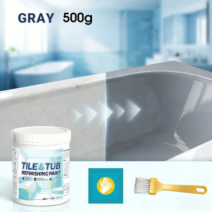🥳2026 HOT SALE🥳💞50K+ SOLD!⚡Premium Tile & Tub Refinishing Paint Kit
